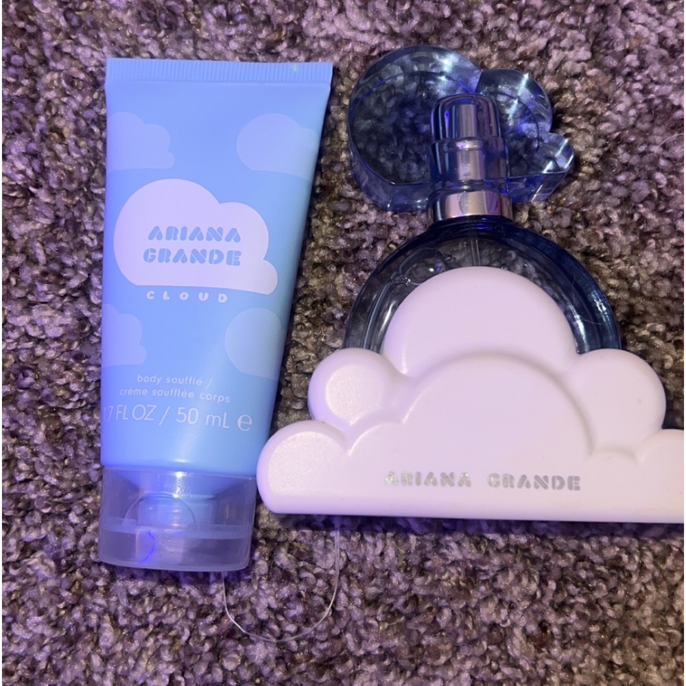 Ariana Grande perfume and lotion used once